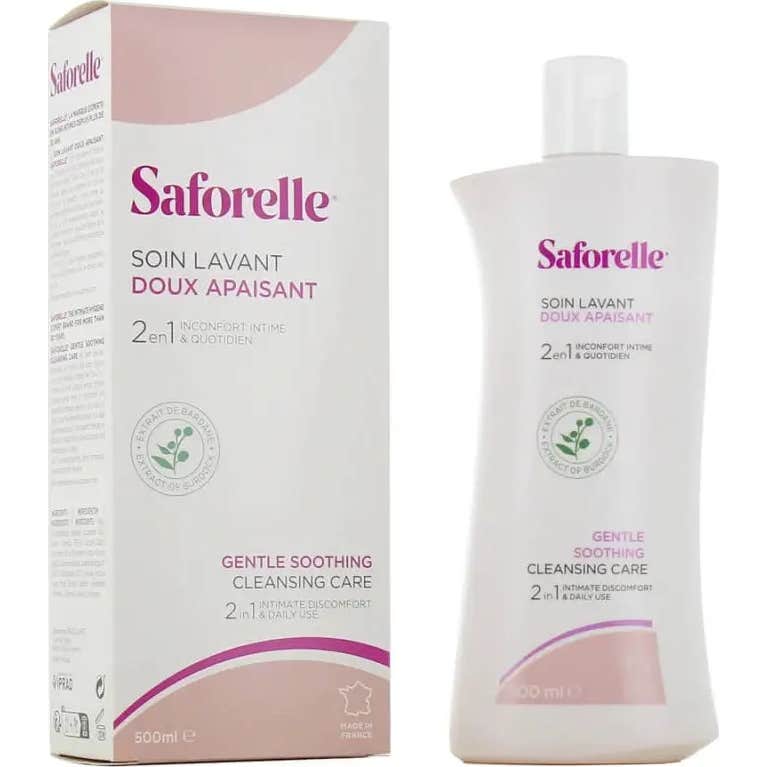 Saforelle Cuidado Limpiador Suave 500ml