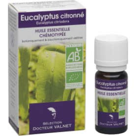 Doctor Valnet Aceite esencial de Eucalipto Orgánico Limón 10ml