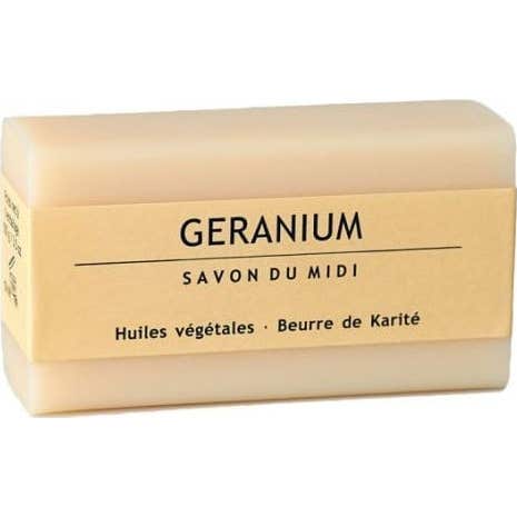 Savon Du Midi Jabón De Geranio 1 Unidad De 100G - Imagen 2