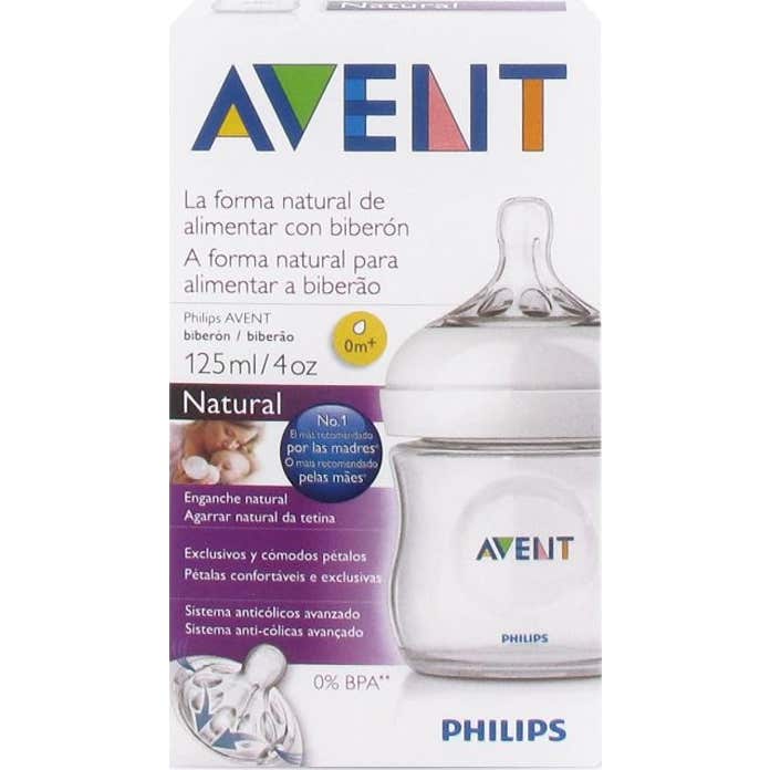 Avent Natural biberón 125ml 1ud