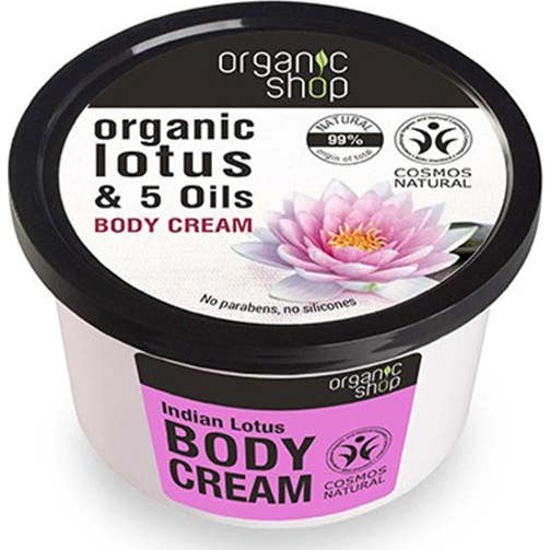 Organic Shop Crema Corporal Loto Indio 250 ml