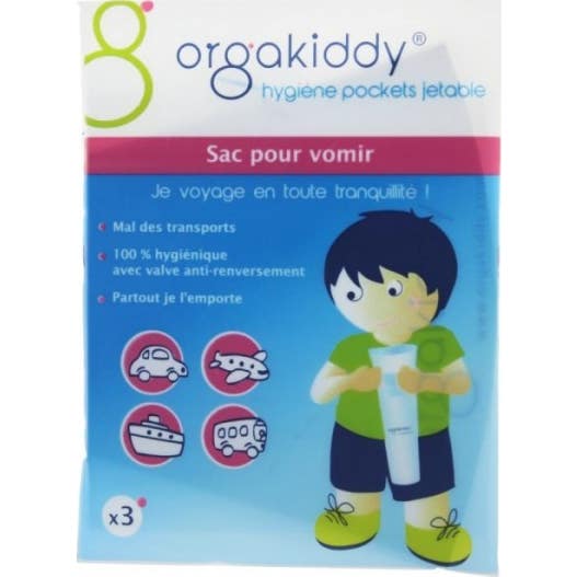 Orgakiddy Vómito Bolsa 3 Bolsas