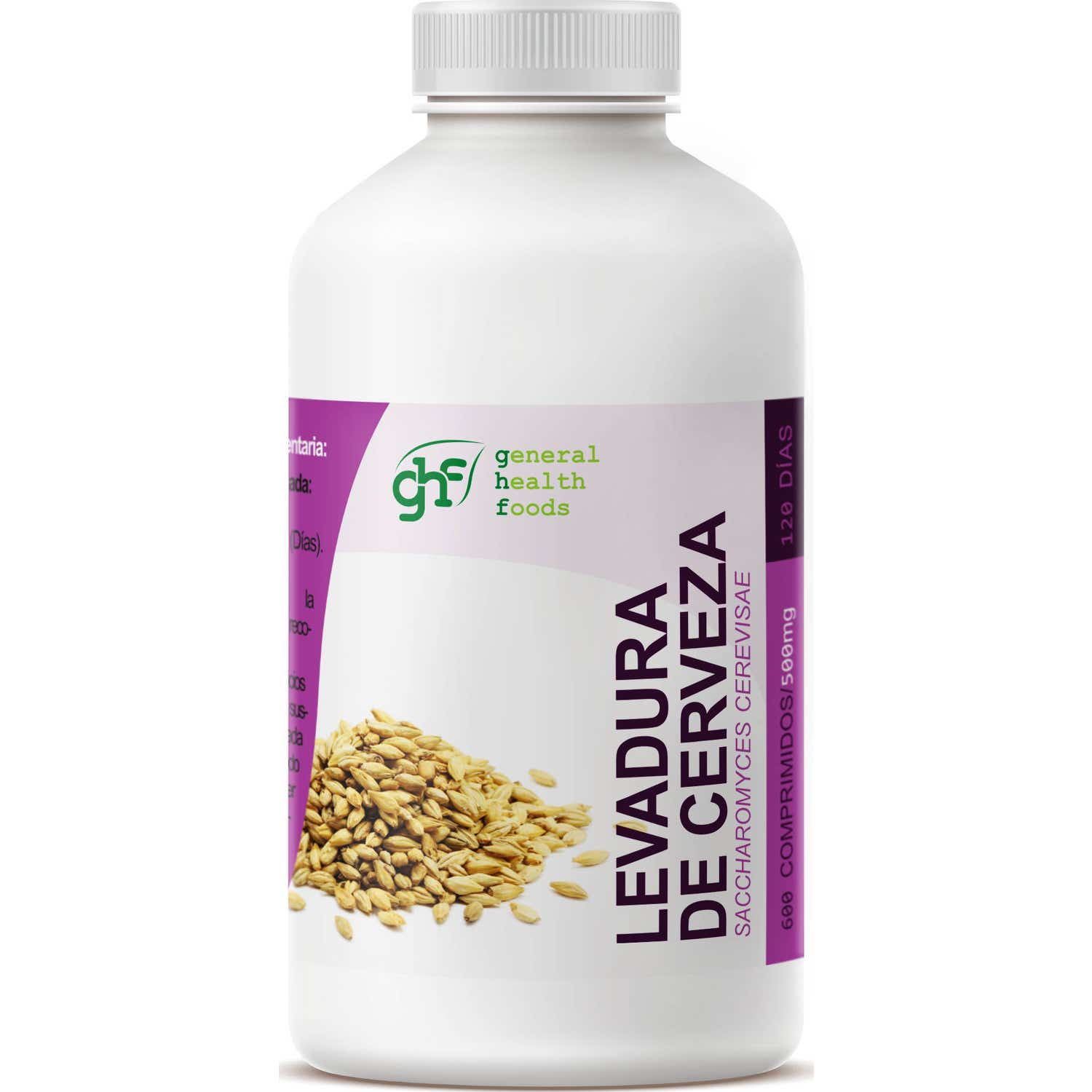 GHF levadura de cerveza 500mg 600comp