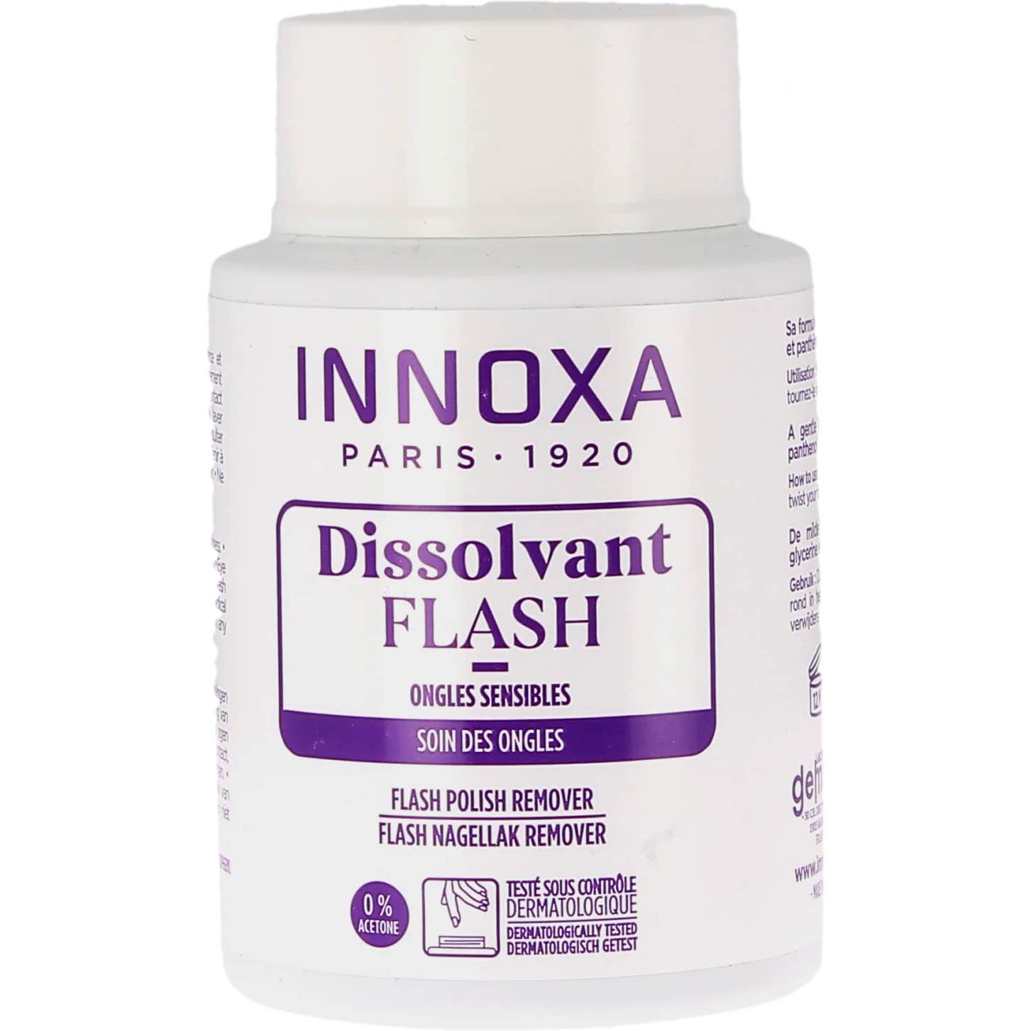 Innoxa Quitaesmalte Flash Uñas Sensibles 75 ml