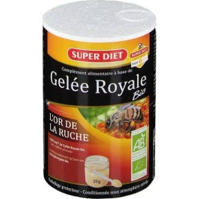 Superdiet Super Diet Gelée Royale Bio Pot De 25G