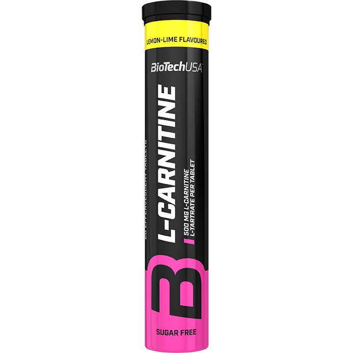 Biotech USA L Carnitina Efervescente Lima Limón 500mg 20comp