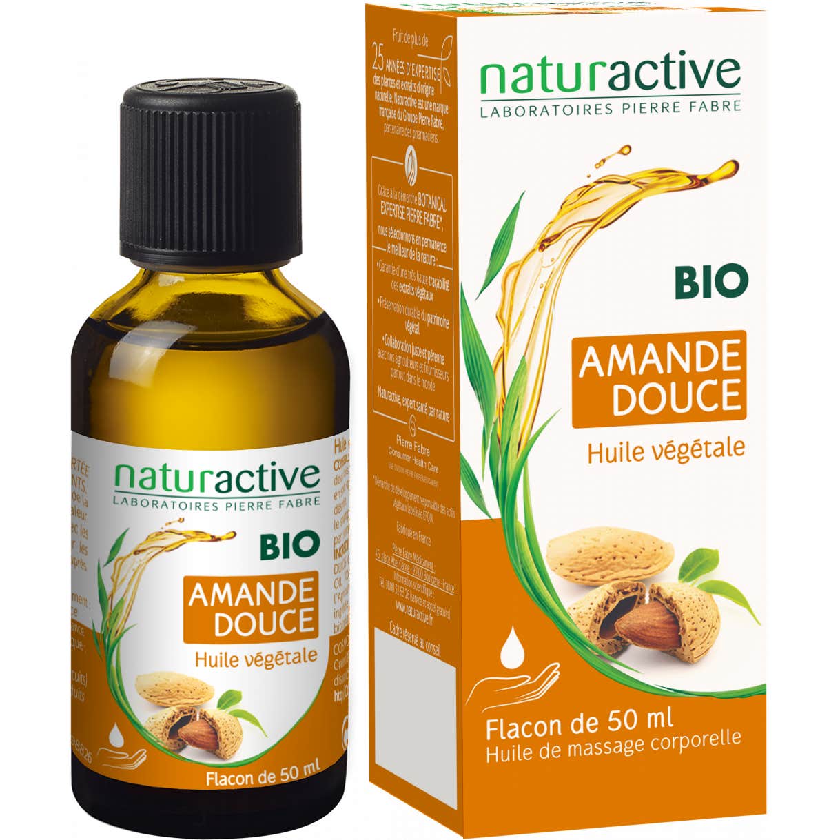 Naturactive Aceite Almendras Dulce Bio 50ml
