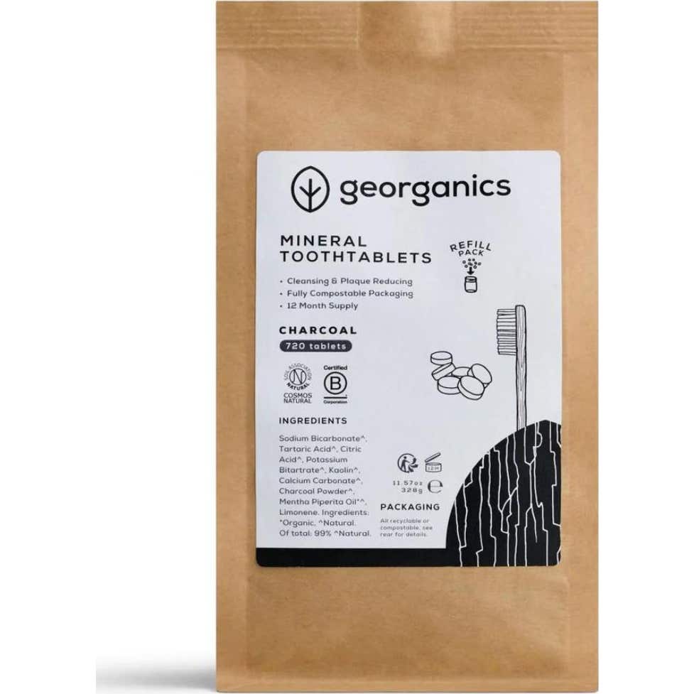Georganics Dentífrico Mineral Carbón Activo 720comp