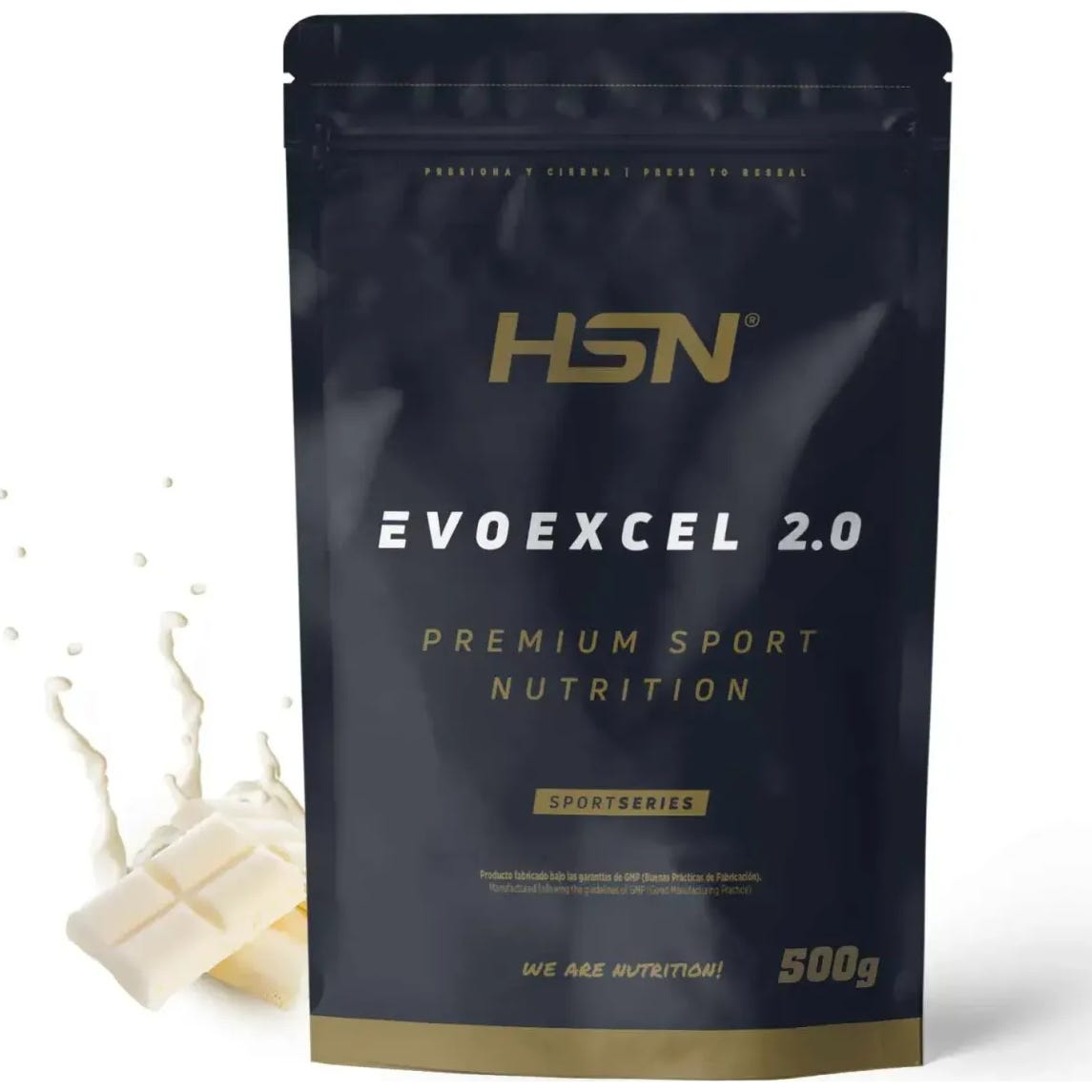 HSN Evoexcel 2.0 Whey Protein Isolate + Concentrate Chocolate Blanco 500g
