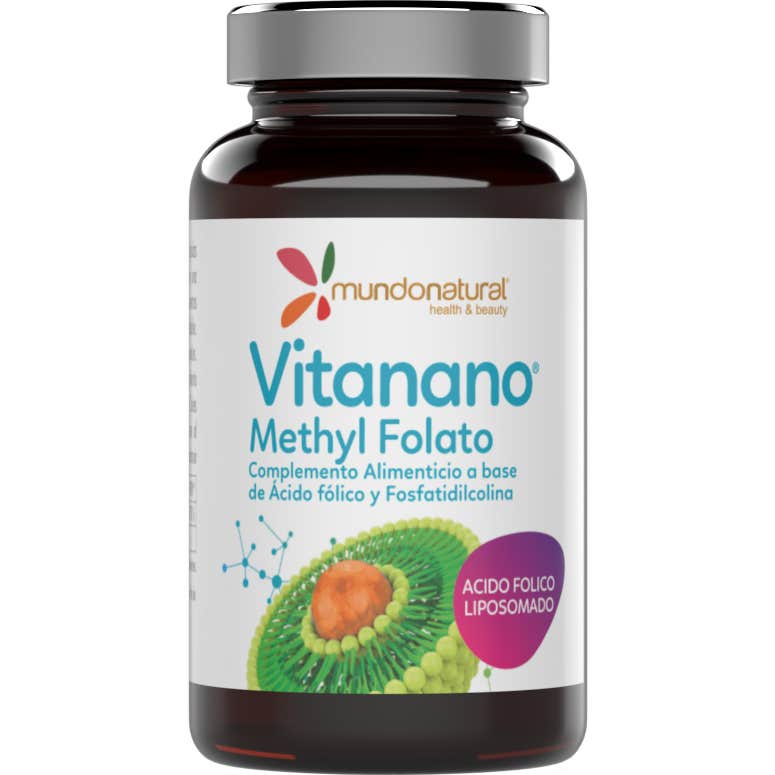Mundonatural Vitanano Methy Folato 30caps
