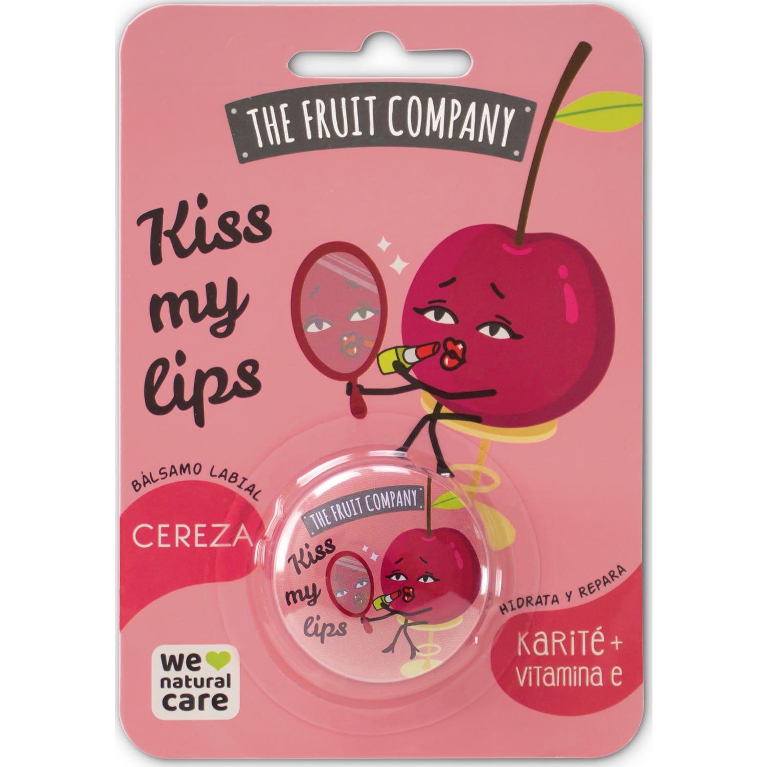 The Fruit Company Bálsamo Labial Cereza 1ud