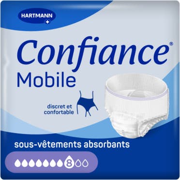 Confiance Mobile Slip Absorbente 8 T-M 14 uds