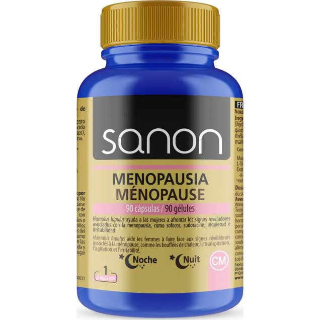 Sanon Menopausia Noche 90 cápsulas