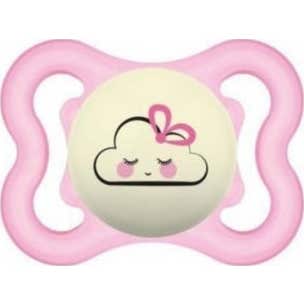 MAM Supreme Night Sucette Silicone +16 M Rose 1 ud