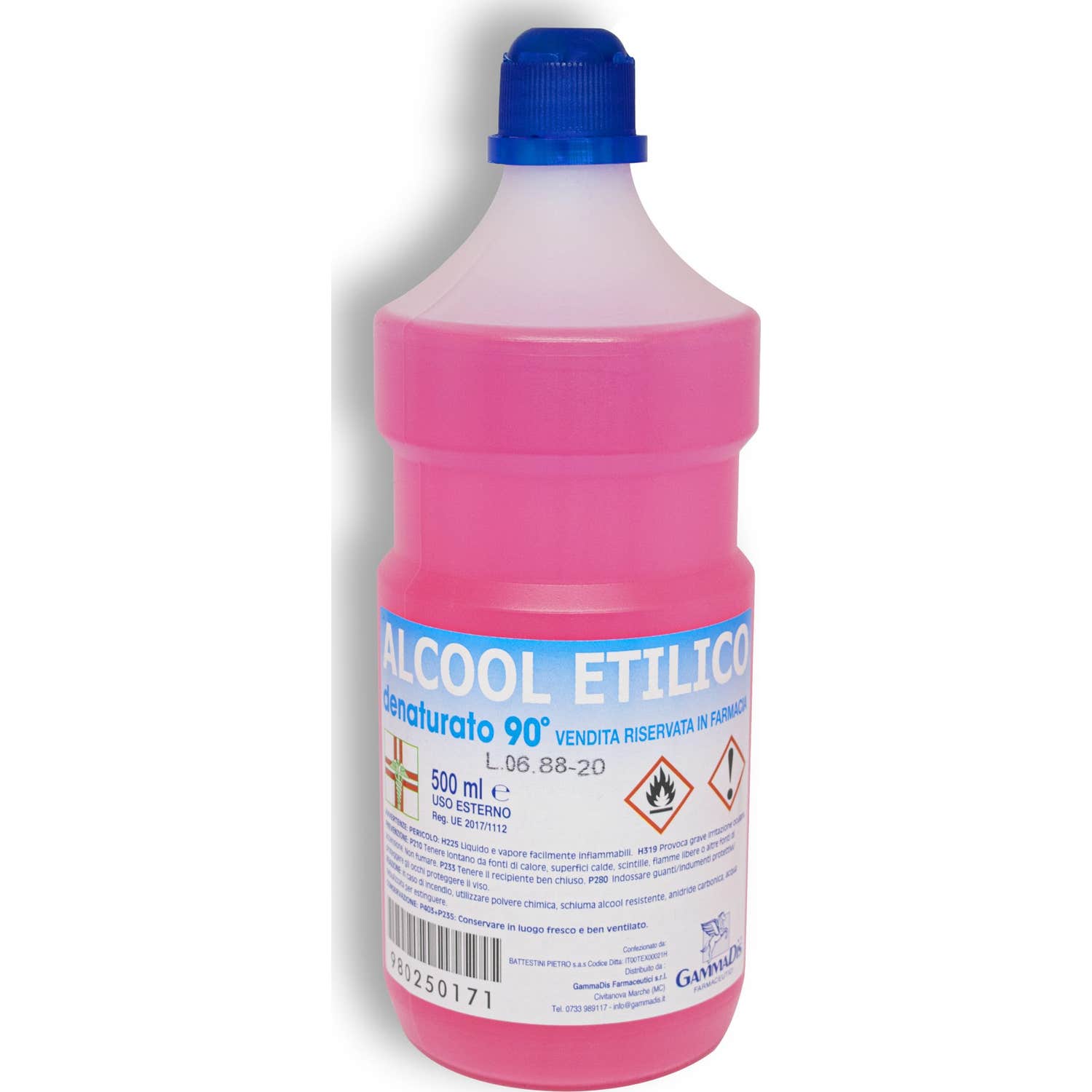 GammaDis Alcohol Desnaturalizado 500ml