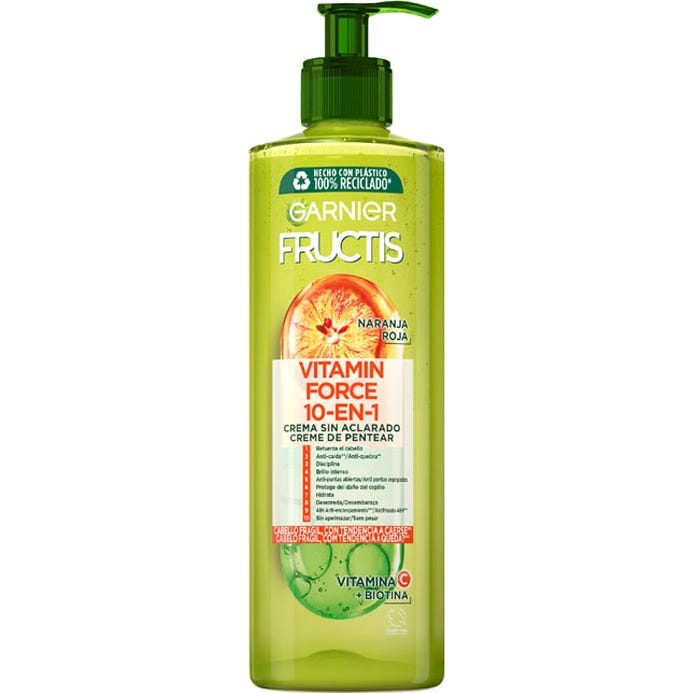 Garnier Fructis Vitamin Force Crema sin Aclarado 400 ml