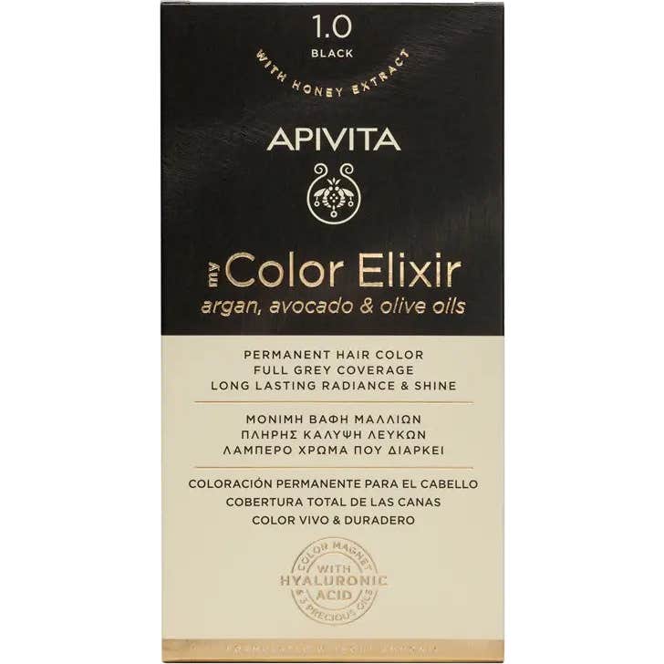 Apivita Color Elixir Tinte Color Negro N1.0 1 ud