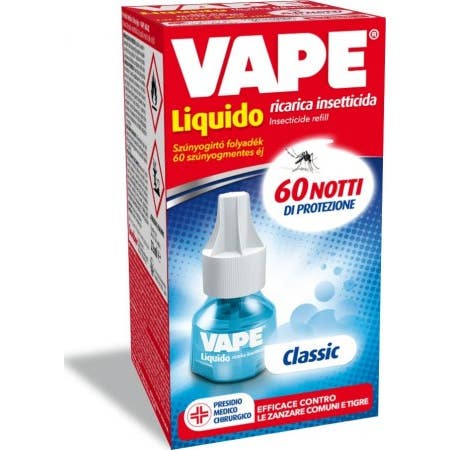 Vape Classic Recambio Líquido Antimosquitos 60 Noches 36ml