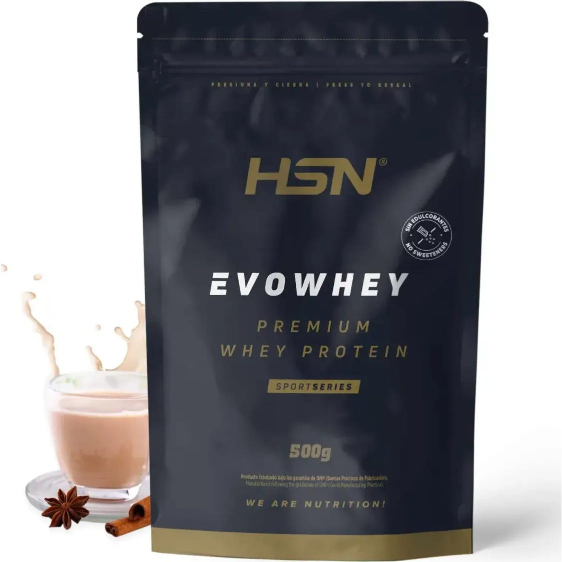 HSN Evowhey Protein Sin Edulcorantes Té Chai con Leche 500g