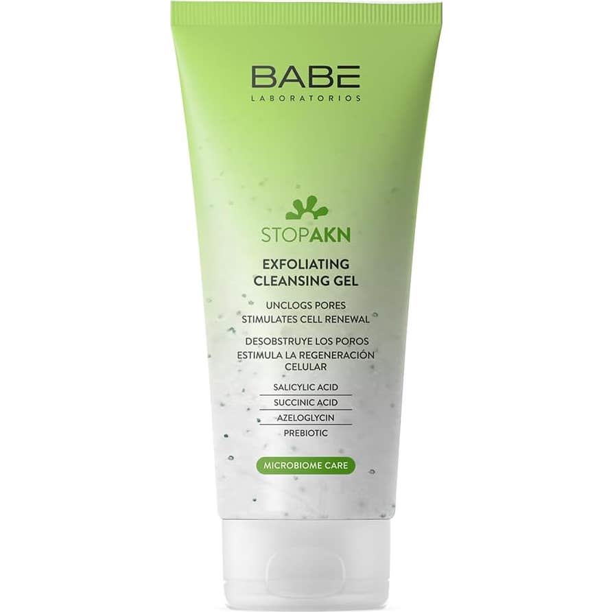 Babe Stop Akn gel Limpiador Exfoliante 200 ml