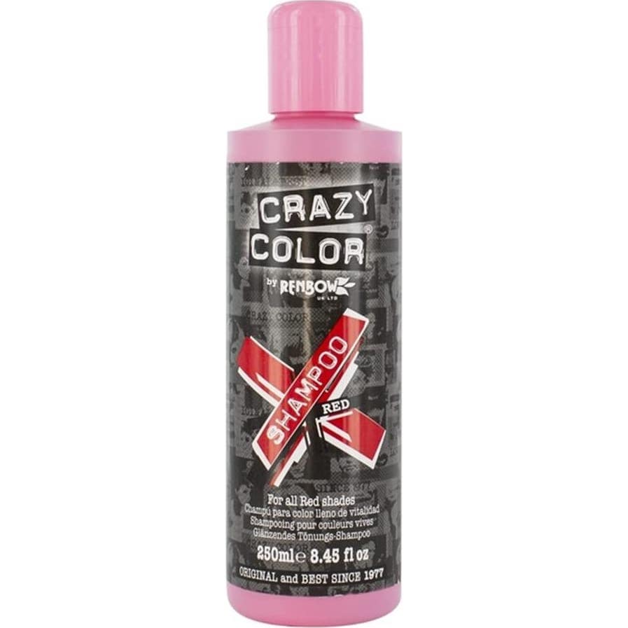 Crazy Color Vibrant Color Shampoo Red Rojo 250ml