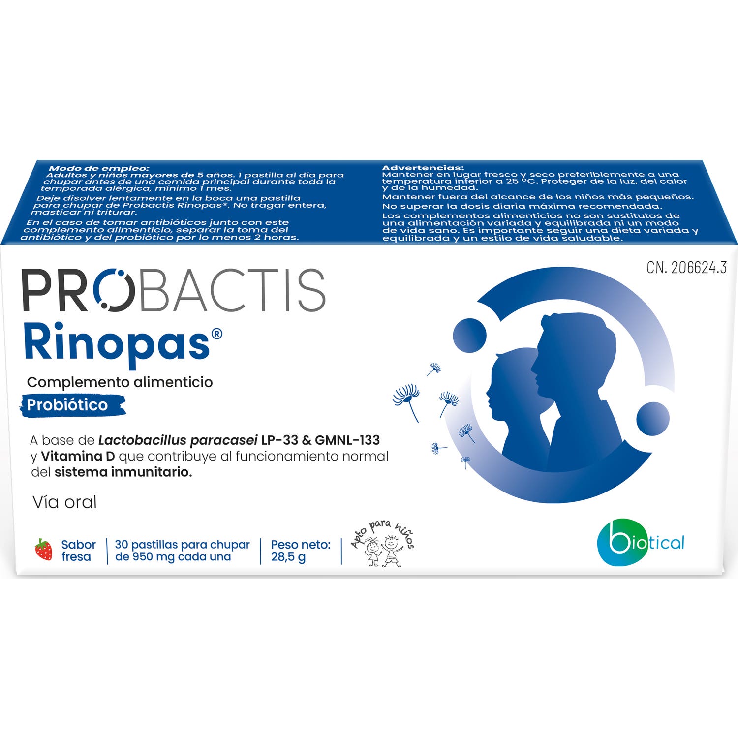 Probactis Rinopas 30caps