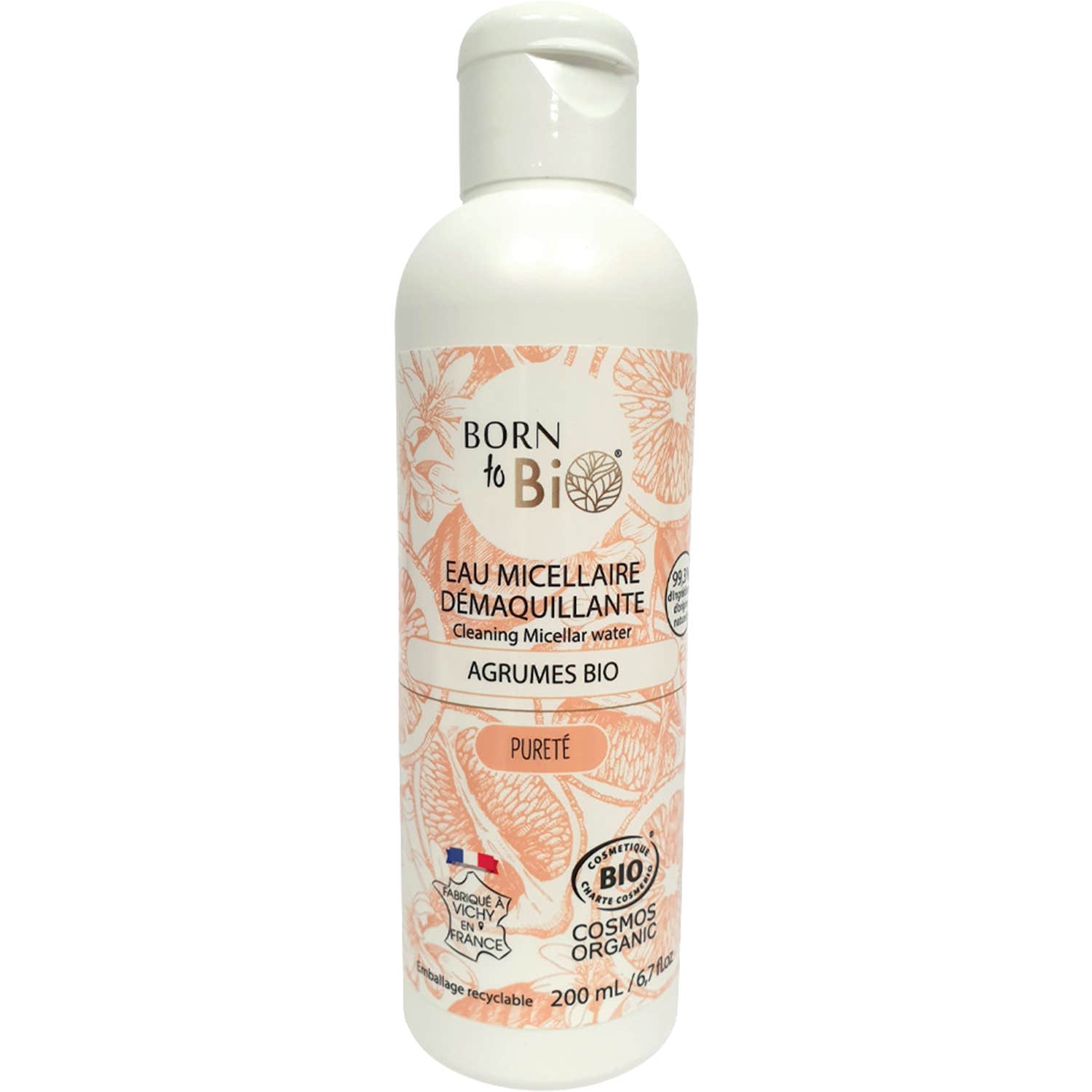 Born to Bio Agua Micelar Piel Grasa Bio 200ml