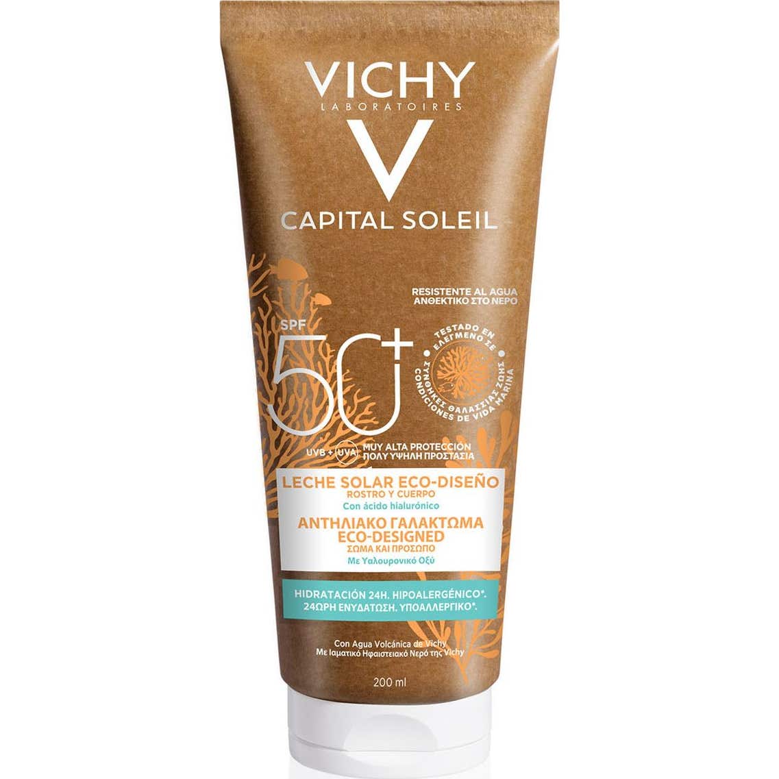 Vichy Capital Soleil Leche Solar Ecopack SPF50+ 200ml
