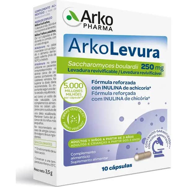 Arkopharma ArkoLevura Saccharomyces Boulardii 250mg 10caps
