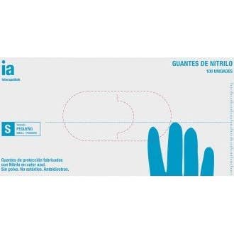 Interapothek Guantes Nitrilo sin Polvo T S 100 uds