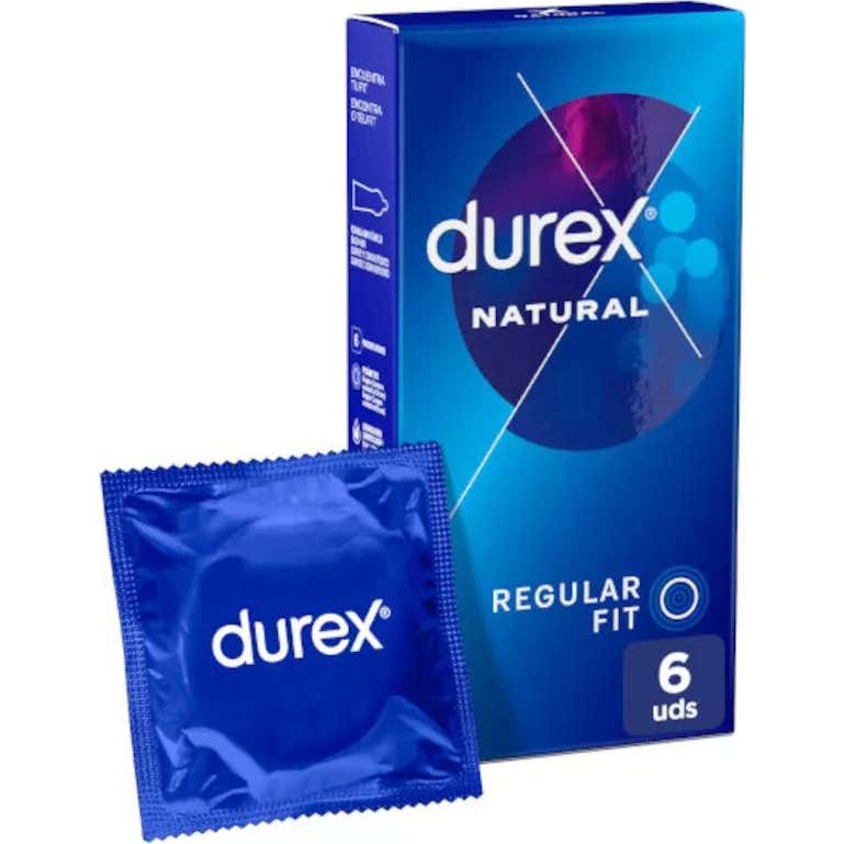 Durex Natural Preservativos 6uds