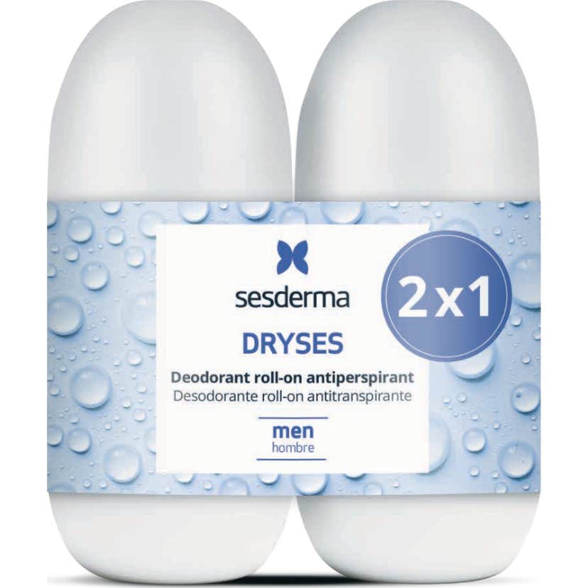 Sesderma Dryses Hombre Desodorante Antitranspirante 2x75ml