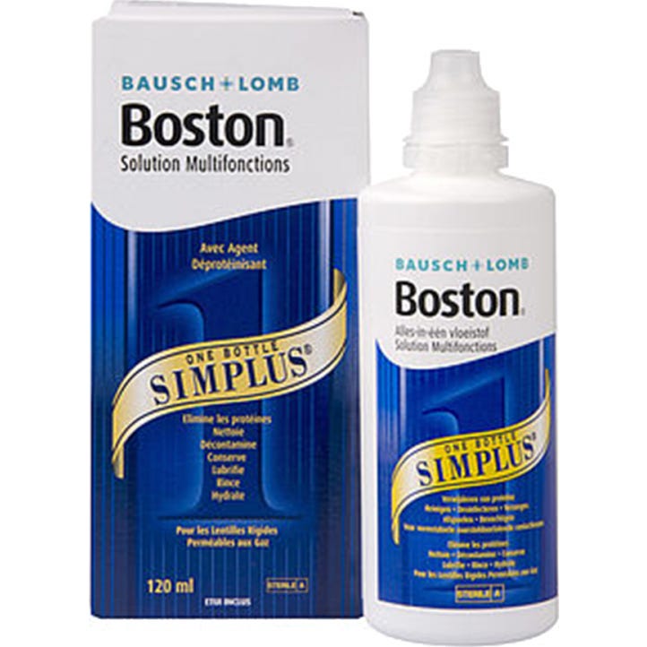 Boston Simplus Solución Nettoyant Lentilles 120ml