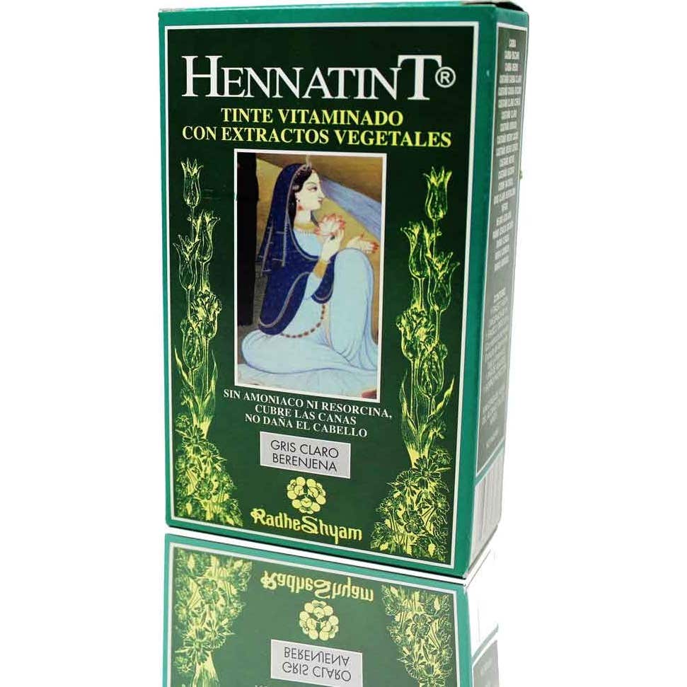 Radhe Shyam Hennantint Gris Claro Berenjena 60ml
