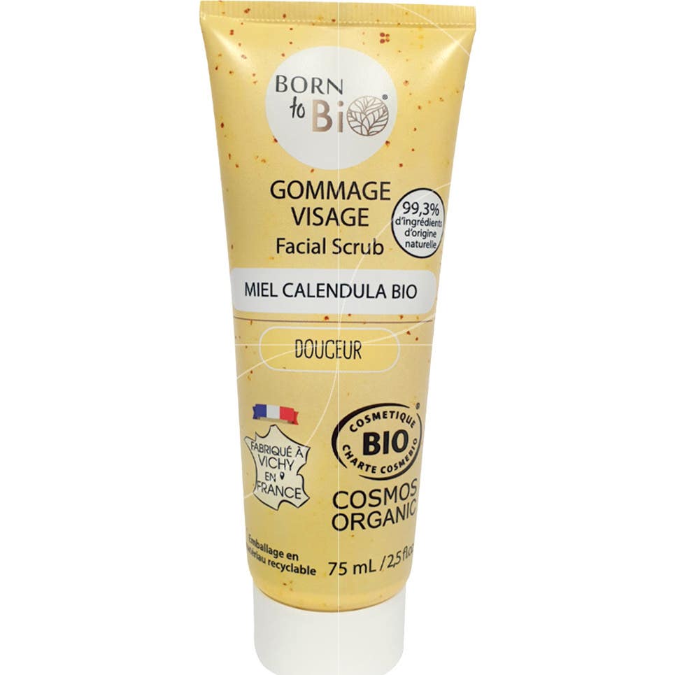 Born To Bio Exfoliante Facial Piel Sensible Bio 75ml