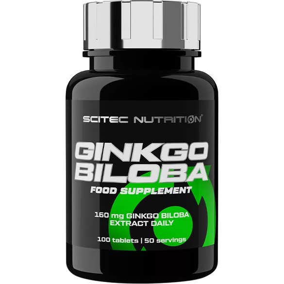 Scitec Nutrition Ginkgo Biloba 100 Tabletas