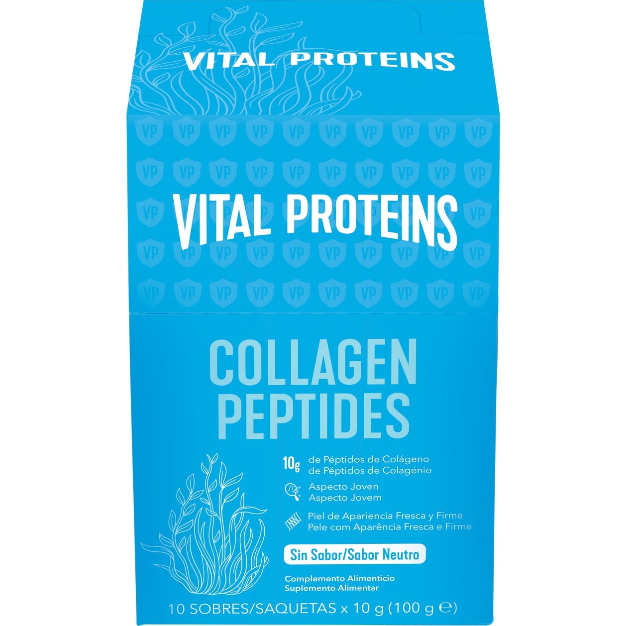 Vital Proteins Collagen Peptides Péptidos de Colágeno Sin Sabor 10 sobres