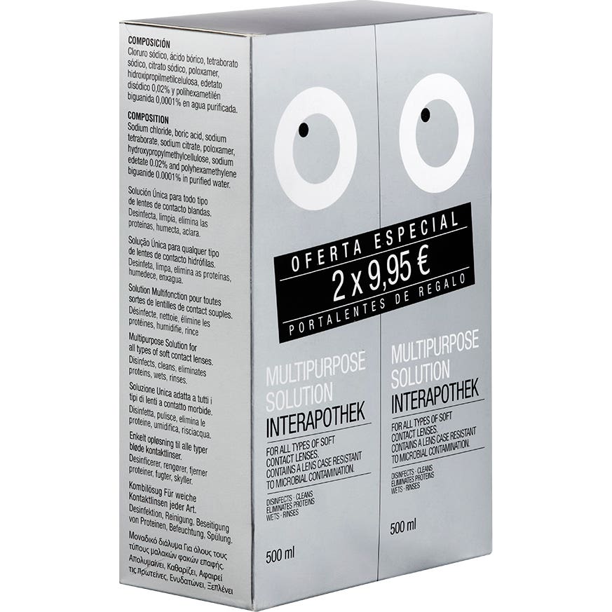 Interapothek Duplo Solucion Unica 500 ml