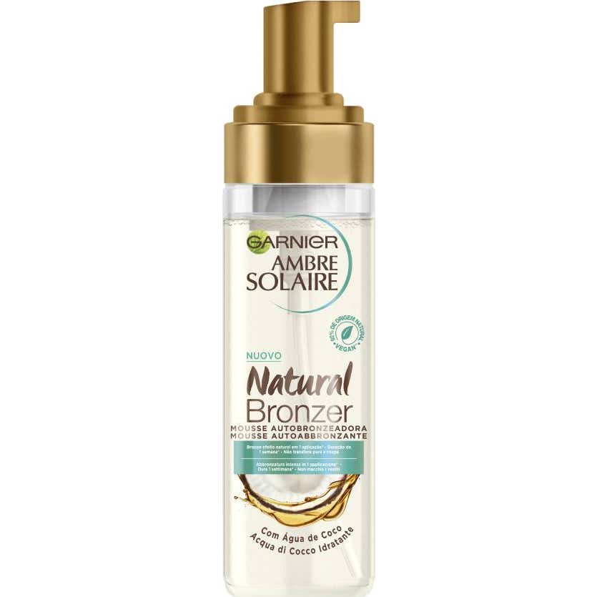 Garnier Ambre Solaire Natural Bronzer Self Tan Mousse 150ml