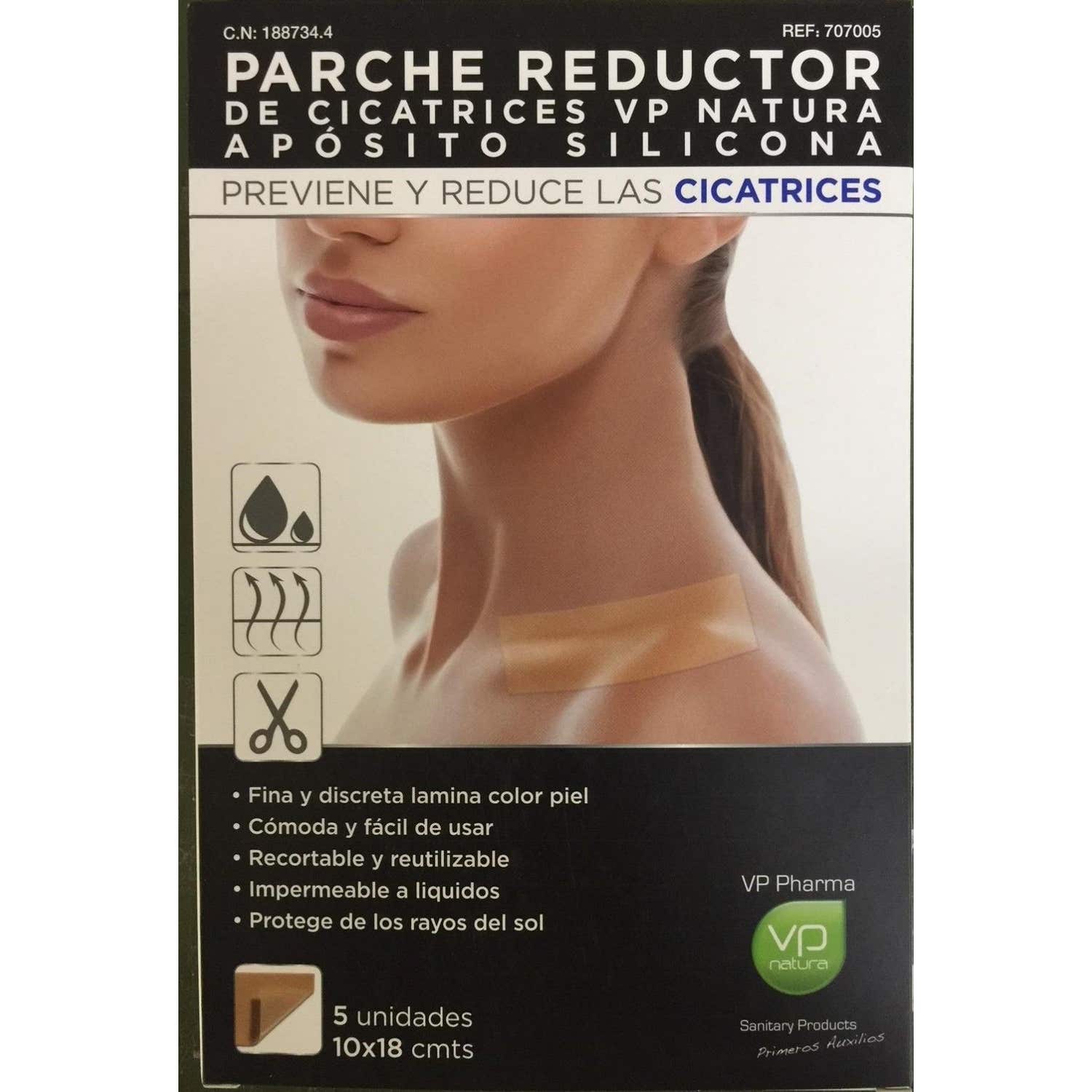 Vp Natura Parche Aposito Reductor De Cicatrices Silicona 10 X 18 Cm