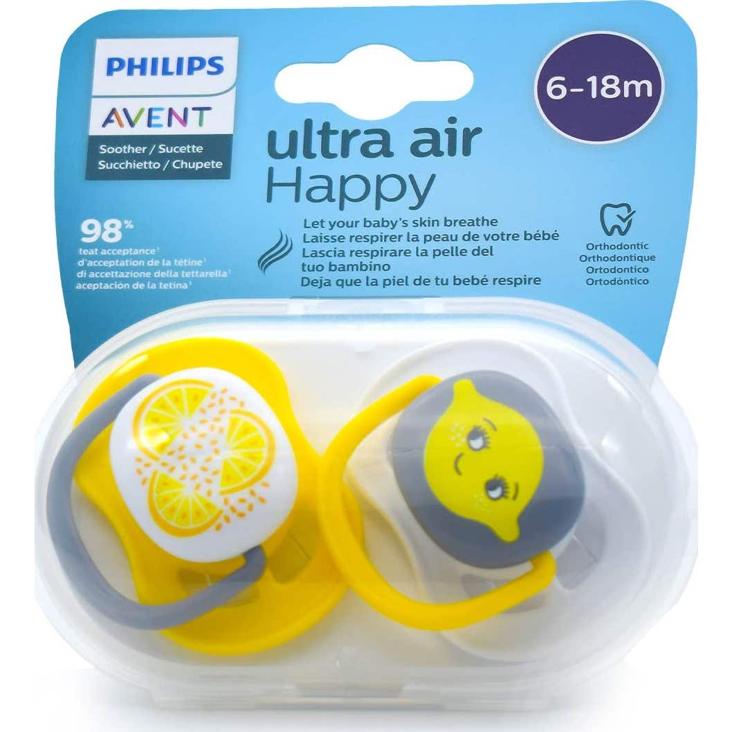 Philips Avent Chupete Ultra Air 6-18M 2uds