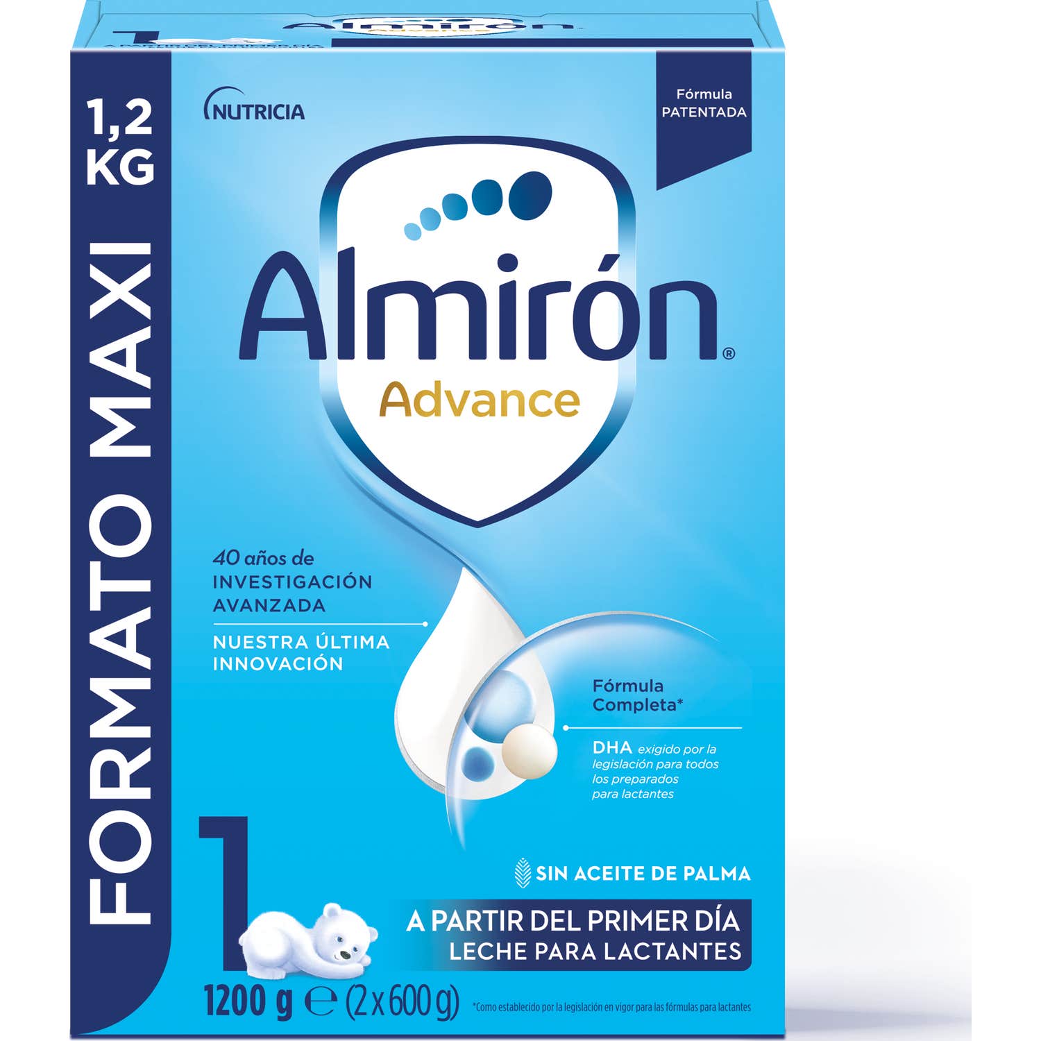 Almirón Advance 1 Leche de Inicio 1200g