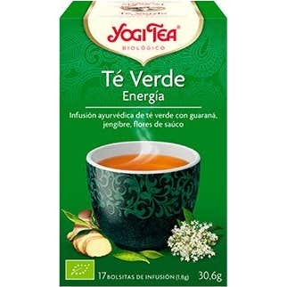 Yogi Tea Té Verde energía 17 bolsitas