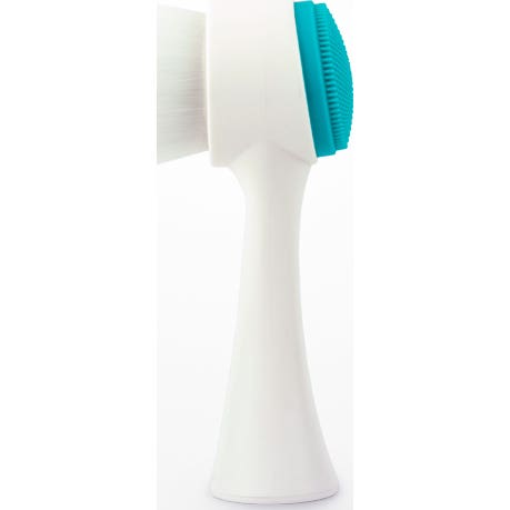 Bifull Cleanex Cepillo Limpiador y Exfoliante 2 en 1 Turquoise 1 ud