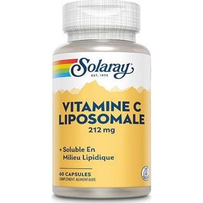 Solaray Vit C Capas Liposomales 60