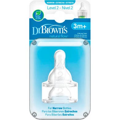 'Dr. Brown''s Natural Flow® nivel 2 2uds'