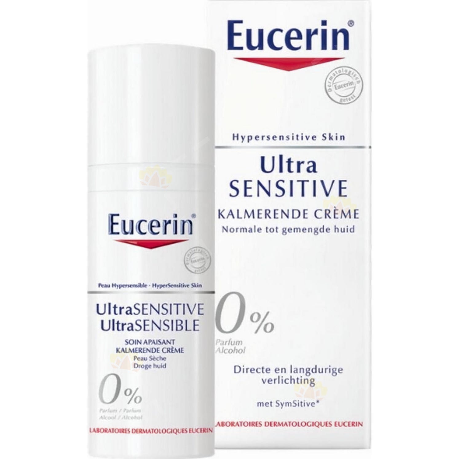 Eucerin Ultra Sensitive Soothing Care para pieles normales a mixtas 50 Ml