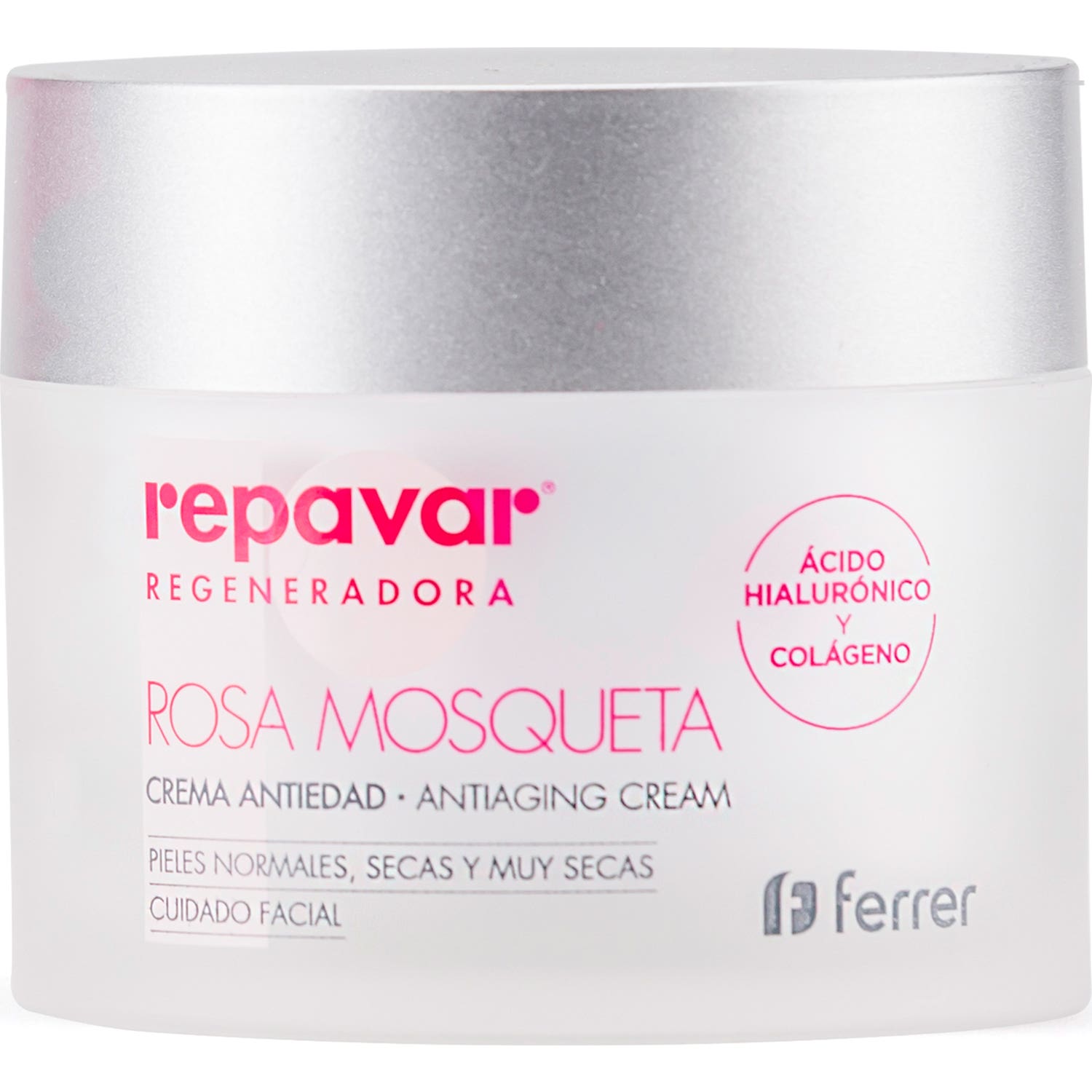 Repavar Regeneradora Crema Antiedad Rosa Mosqueta 50ml