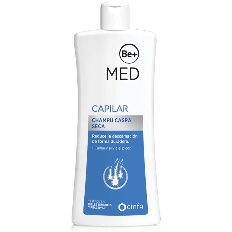 Be+ Med Capilar Champú Caspa Seca 250 ml