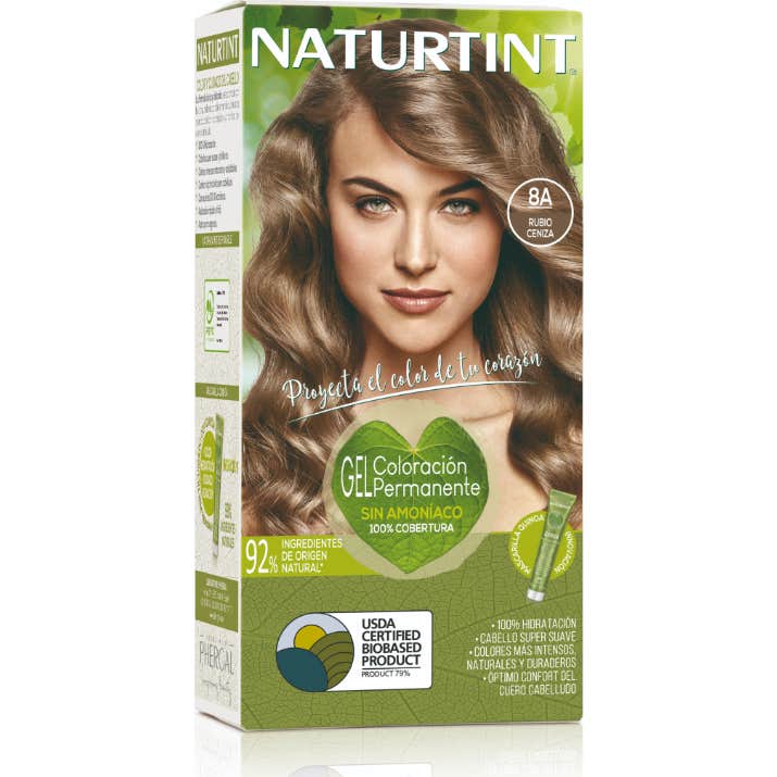 Naturtint Tinte 8A Rubio Ceniza 1ud